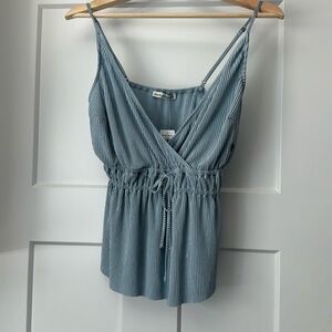 NWT slate blue ribbed tank